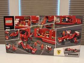 LEGO SPEED CHAMPIONS: 75913 F14 T & Scuderia Ferrari Truck  New&Sealed damage
