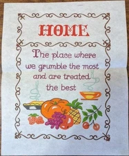 Home Where We Grumble Tri-ChemPicture To Paint Vintage 11x14