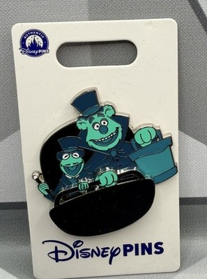 Disney Parks 2025 Haunted Mansion Muppets Kermit & Fozzy Doom Buggy OE Pin