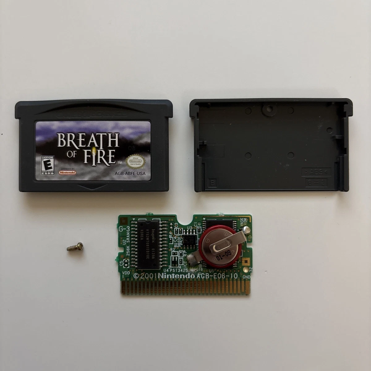 Breath Of Fire Sur GBA – Version Japonaise – Complet Avec Boîte Et Notice – Très Bon état