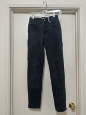 VINTAGE WOMENS LEVI 90 SERIES BLACK JEANS