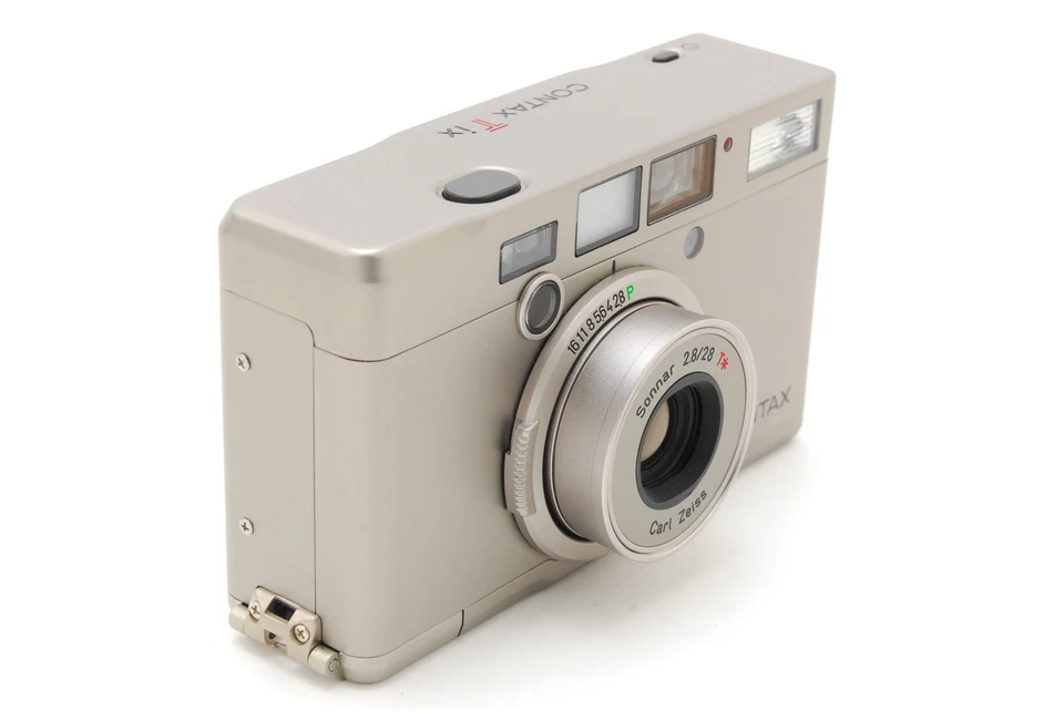 Contax Tix Carl Zeiss 28mm f/2.8 Point＆Shoot APS Film Camera [N.MINT] from JAPAN - Image 3 of 4