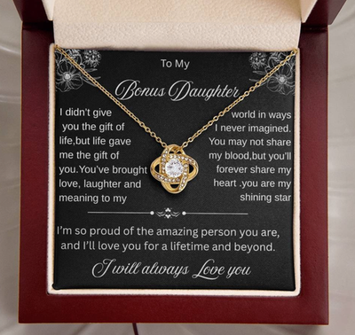 #ad #ad To My Bonus Daughter Necklace Meaningful Gift from Stepmom Love Keepsake gift $65.99