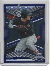 2023 EXTRA EDITION MATT SHAW RC #334/349 *ASPIRATIONS*