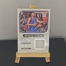 2022-23 Panini Contenders Rookie Ticket Swatches Jaden Hardy #RTS-JHD (MEM, RC)