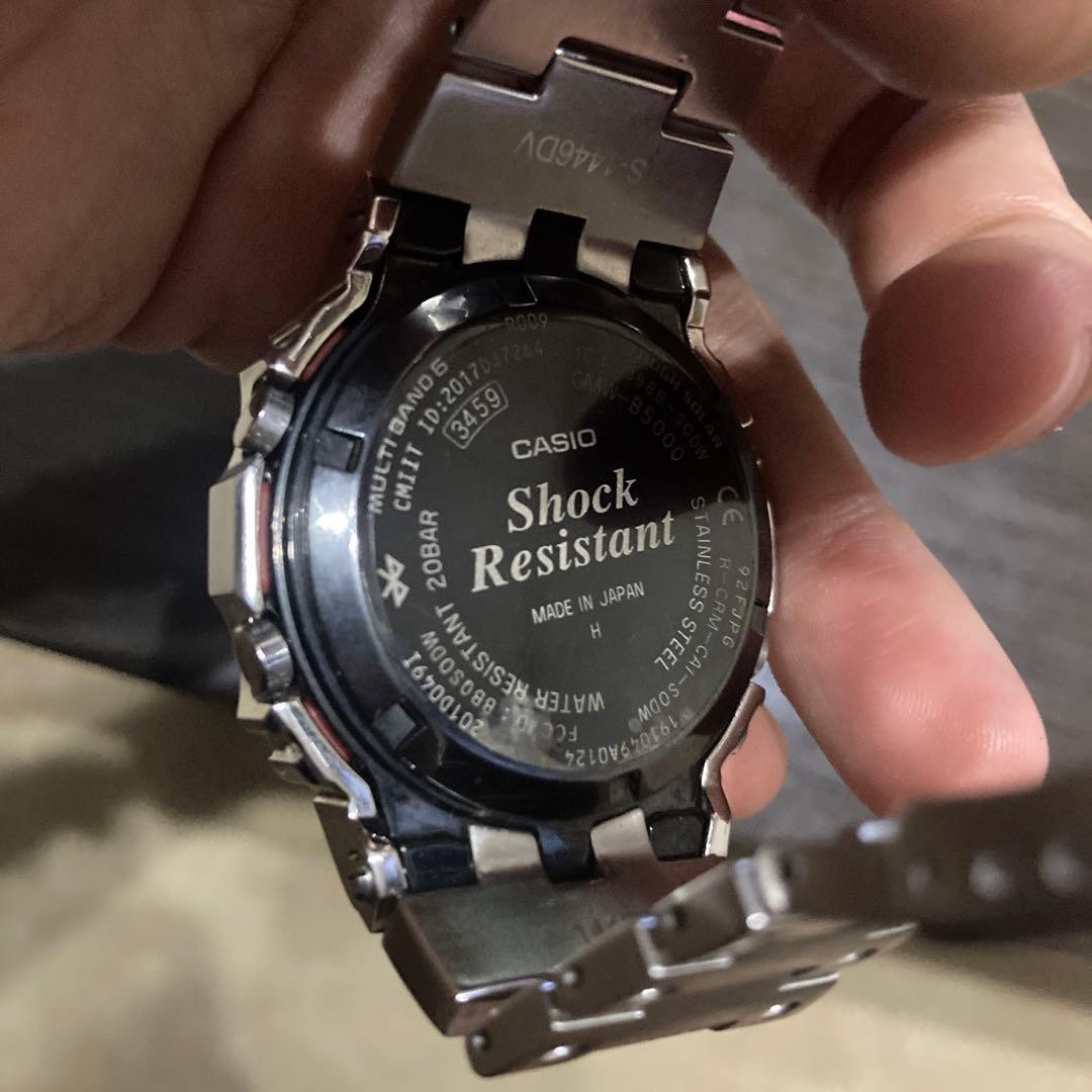Casio G-Shock 3459/3461 Bluetooth Shock Resistant Digital Watch