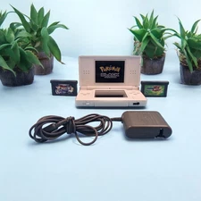 Nintendo Ds Lite White  With 3 Games And Charger