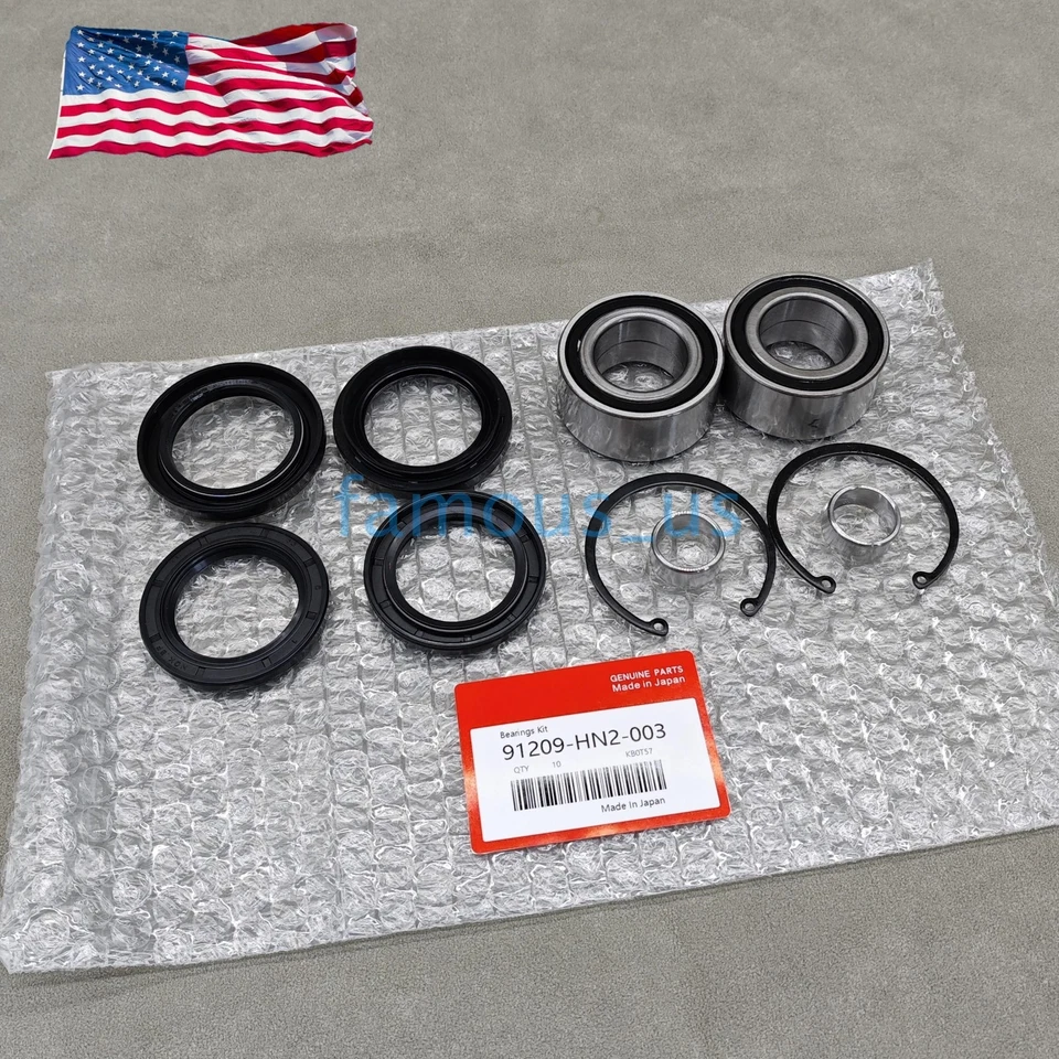 New Front Wheel Bearing & Seal For Honda Foreman 400 450 500 FREE SHIP - Image 4 of 4