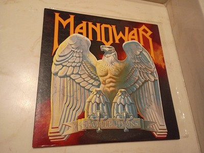 MANOWAR BATTLE HYMNS LP 1982 LIBERTY RECORDS LT-51125 US 1ST PRESS METAL