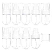 10pcs Plastic Portable Refillable Spray Bottle Travel Fine Mist Atmoizers Clear