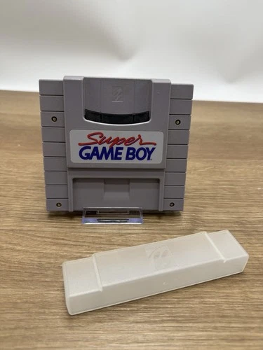 AUTHENTIC! Super Gameboy Player  - SUPER NINTENDO SNES  W/ Dust Cover