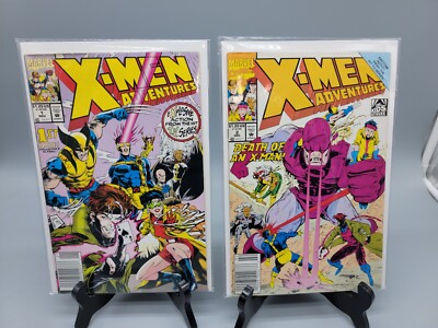 X-Men Adventures #1 & 2 (November 1992, Marvel Comics) First Morph