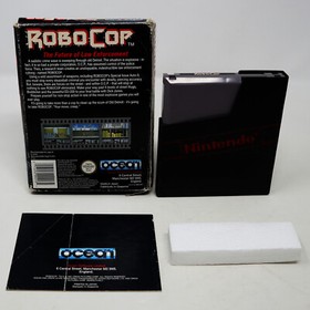 VINTAGE NINTENDO ENTERTAINMENT SYSTEM NES ROBOCOP CARTRIDGE GAME PAL A BOXED