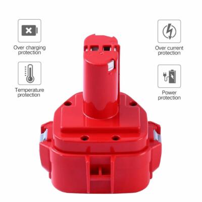 2 x Exmate 12 V 3.5 Ah replacement battery for Makita battery PA12 1220 1222 1233 1200 1234 1235 1235B 1235F 1235A 192696-2 192698-8 192598-2 192698-2 192698-2 92598 -2 192598-2 2681. 5 192698-A 193138-9 193157-5