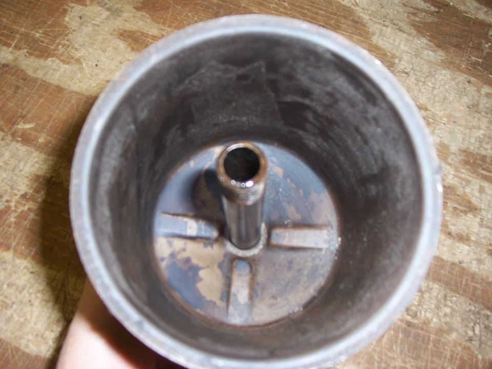 Ford Crestline 1954 V8 motor filtro de aceite carcasa cubierta Rat Rod Hot Rod Foto 2 de 2