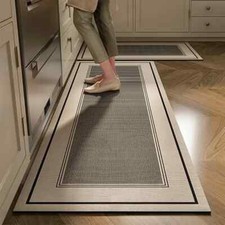 Kitchen Floor Mats Non-slip Long Carpet Area Rug Doormat for Bathroom Decor