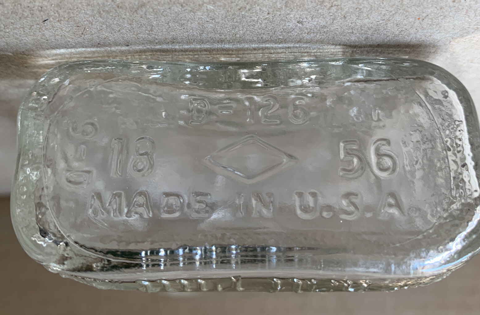 Vintage Glass Liquor Bottle Half Pint D126 Federal Law Forbids Sale eBay