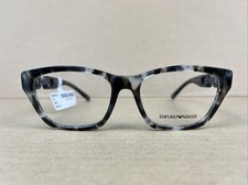 EMPORIO ARMANI EA 3223U 5678 BLACK GREY EYEGLASSES 54 17 140 Frames - NEW