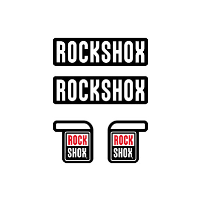 STAR SAM® PEGATINAS HORQUILLA Rock Shox RS-1 2018 modelo 2 ADHESIVOS STICKER 29"