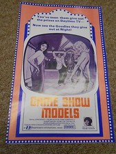 GAME SHOW MODELS (1977) JOHN VICKERY ORIGINAL PRESSBOOK