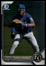 2022 Bowman Draft #BDC-74 Daniel Vazquez Chrome Kansas City Royals