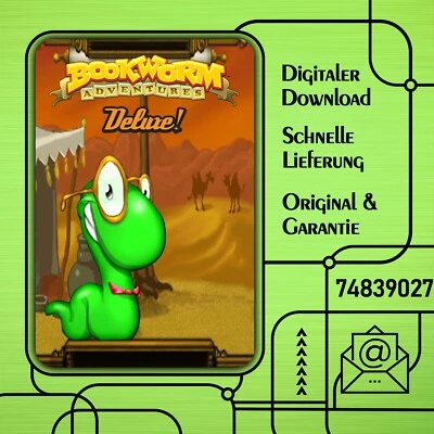 Bookworm Adventures Deluxe! - PC / Windows - DOWNLOADVERSION - RESTPOSTEN