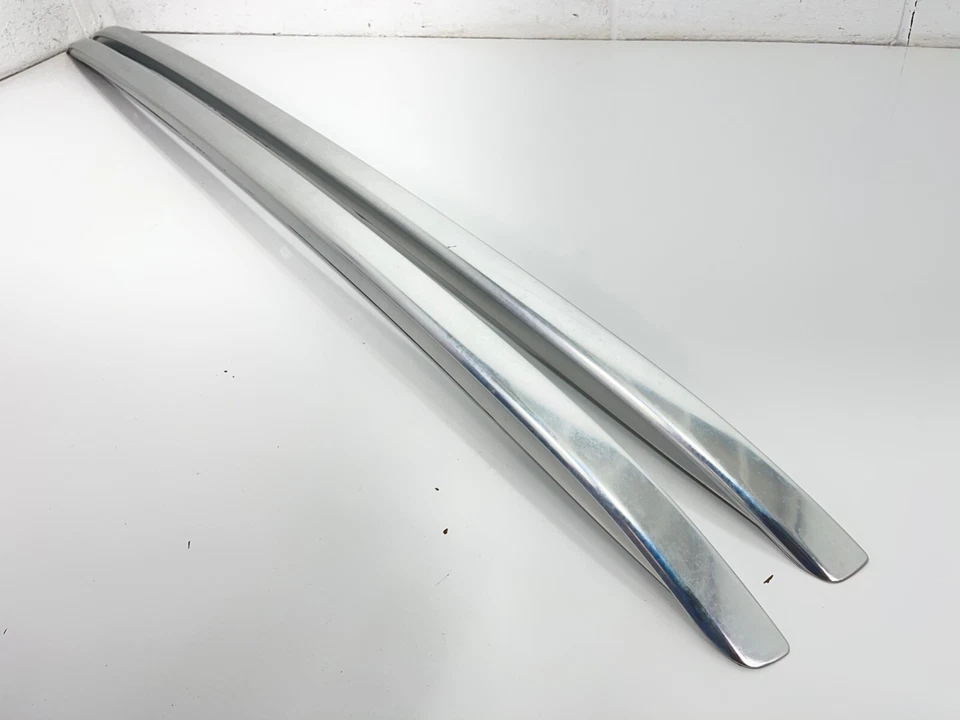 AUDI Q7 2007-2015 4L LADO IZQUIERDO Y DERECHO TECHO PORTAEQUIPAJES CONJUNTO DE RIELES OEM Foto 2 de 4