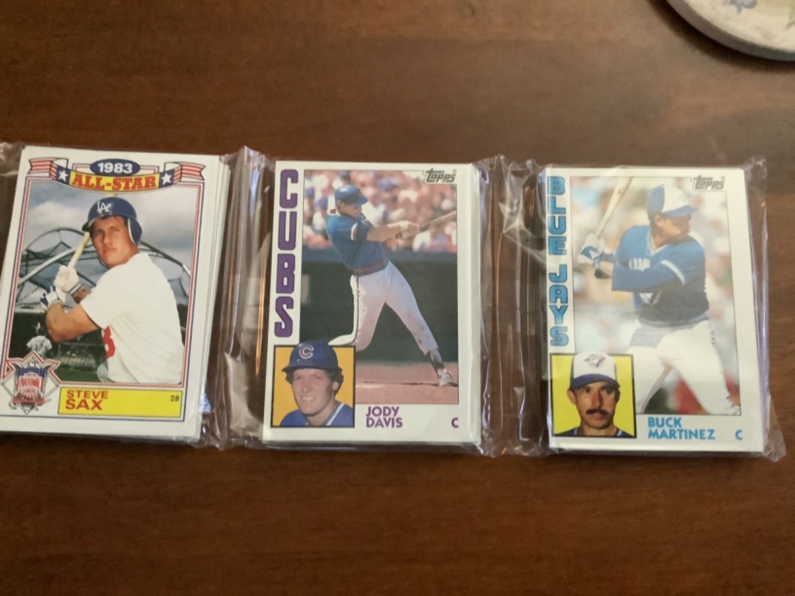 1984 Topps Baseball Card Rack Pack Unopened from BBCE Authenticated