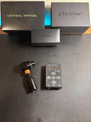 Cheyenne Sol Luna Tattoo Machine   Motor and 33mm Grip  + critical power