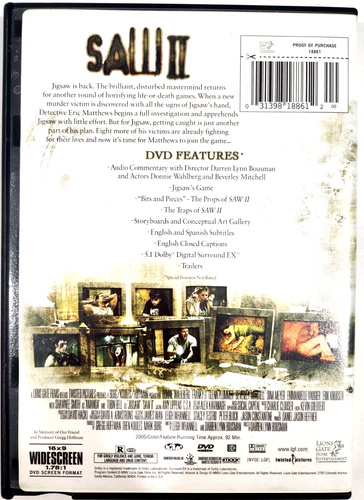 DVD Horror/Scary Movie Package, 6 Movies Included, See Listings - Package 3 - Picture 8 of 14