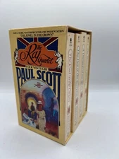 The Raj Quartet by Paul Scott 4 Novels Box Set 1979 First Avon Printing