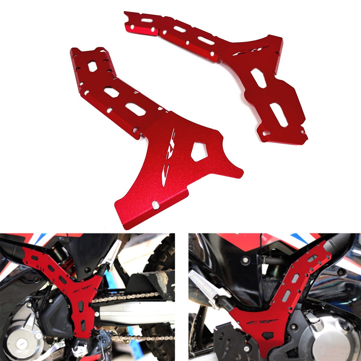 Aluminum Frame Guard Cover Protector For Honda HONDA CRF 300L & RALLY 2021-2024