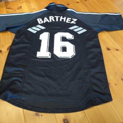 BARTHEZ L FRANCE NATIONAL TEAM 1998 Maillot Home Football Shirt Jersey  Vintage