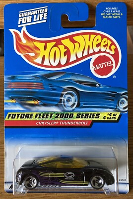 Hot Wheels Future Fleet 2000 Series 4/4   CHRYSLER THUNDERBOLT   Collector #004