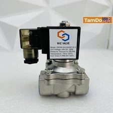 WIC Valve 2SCW-3/4-24VDC-D-V Solenoid Valve 3/4", 24V DC, 100 PSI, IP65