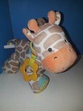 Carter's Giraffe Plush Activity Toy 10" Stuffed Animal