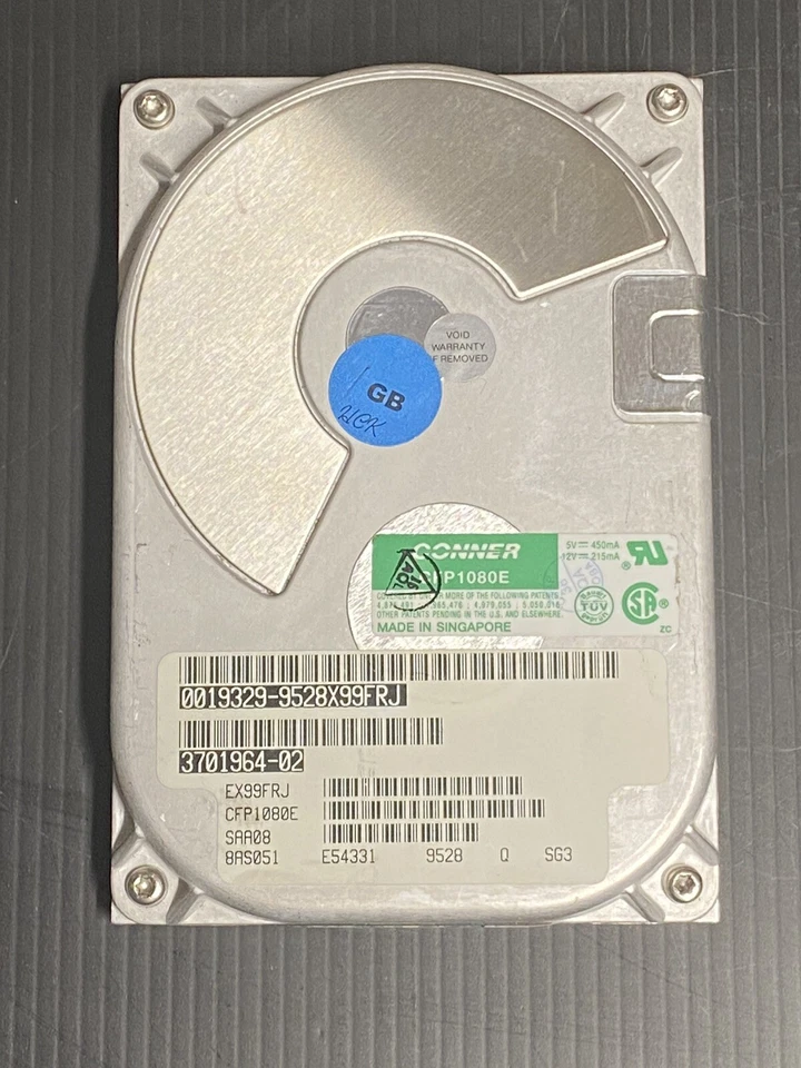 Sun 370-1964 Conner CFP1080E 1.05GB 5400 RPM Single Ended Fast/Wide SCSI HDD - Image 2 of 4