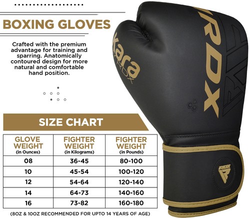 RDX Boxing Gloves for Men Women Muay Thai MMA Punching Kickboxing Sparring Glove - Picture 23 of 63