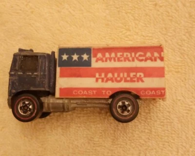 1973 Hot Wheels Redline American Hauler Coast to Coast Mattel Diecast Truck - Image 1 of 3