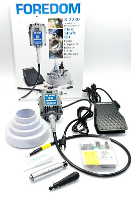 Foredom Classic Jewelers Kit 2230 Flex Shaft K.2230 SR Motor & Accessories Set