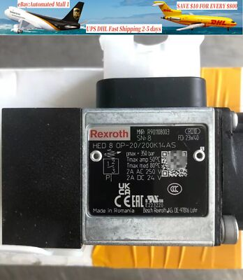 #ad #ad NEW Rexroth HED8OP 20 200K14AS pressure relay R901108003 $430.00