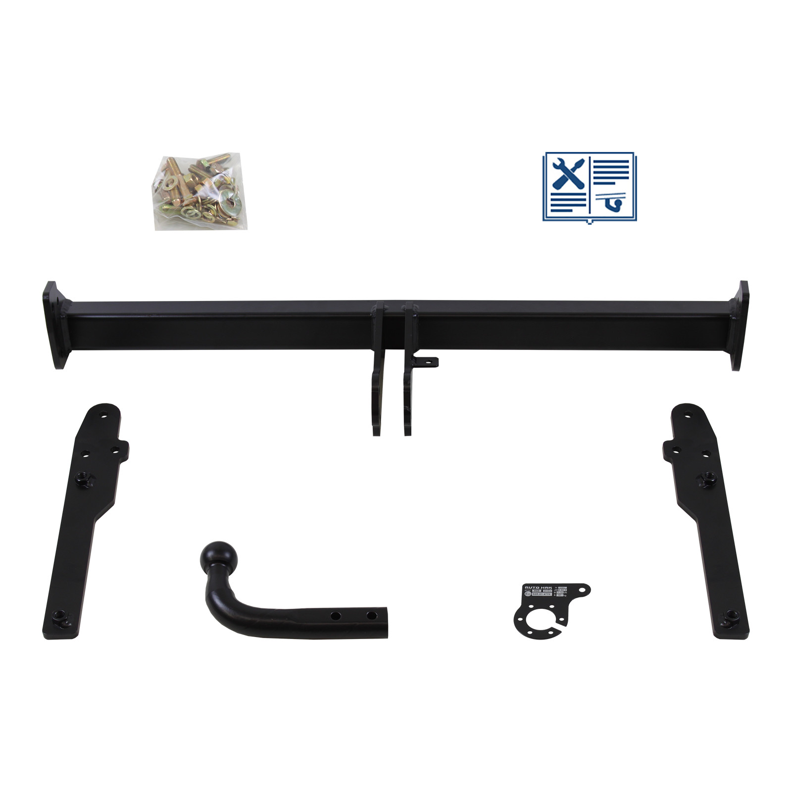 Attelage pour VW CC 12- démontable mécanique avec kit faisceau universel 7 broches