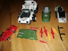 VTG GI JOE ACTION FORCE VEHICLE WEAPONS PARTS BUNDLE SNOWCAT MISSILES COLLECTION