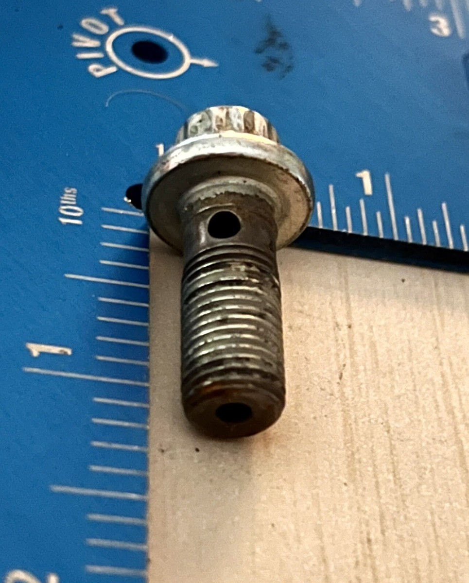 Harley Davidson 41747-82A • 12-Point Banjo Bolt 3/8”-24 XL FL FLT