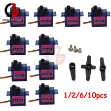 1-10PCS SG92R Digital Micro Servo Motor set 180° for RC Airplane Helicopter Car