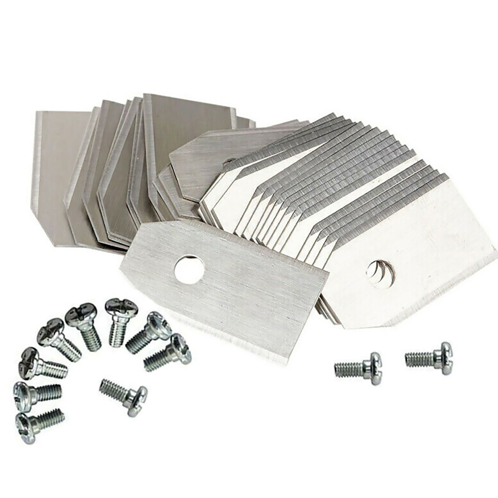 30Pcs Replacement Lawnmower Blades Compatible with Husqvarna Automower and Gardena Robotic Mowers