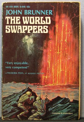 Brunner, John - The World Swappers PB Ace G-649 1967 Good