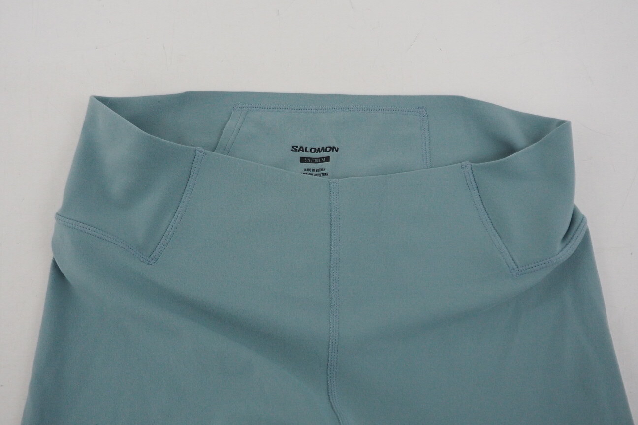 Salomon Cross Collant Multi Running Donna Medium 28in Cucitura Interna Blu