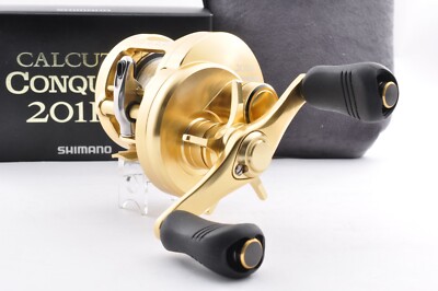 Shimano 15 Calcutta Conquest 201HG Left Baitcasting Reel Near Mint 
