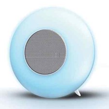 NIB  Sealed Sealy Bluetooth MultiColor Light-up Mood Speaker with stand 45